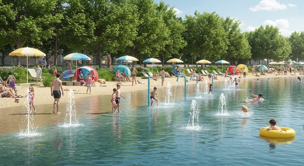 Houilles Plage : Une Oasis Urbaine Contre la Canicule
