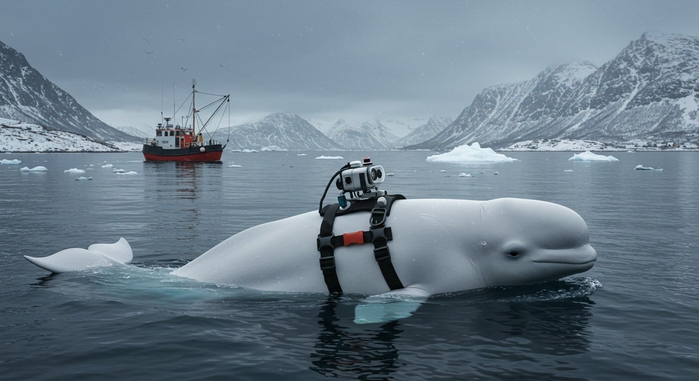 Un béluga équipé d’un harnais intrigue la Norvège. Espion russe ou simple animal perdu ? Découvrez l’histoire captivante d’Hvaldimir et son impact mondial.