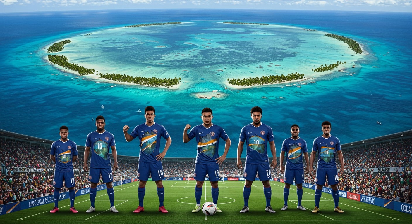 Les Îles Marshall jouent leur 1er match de foot, un événement historique. Découvrez leur quête pour la reconnaissance FIFA et les défis climatiques.
