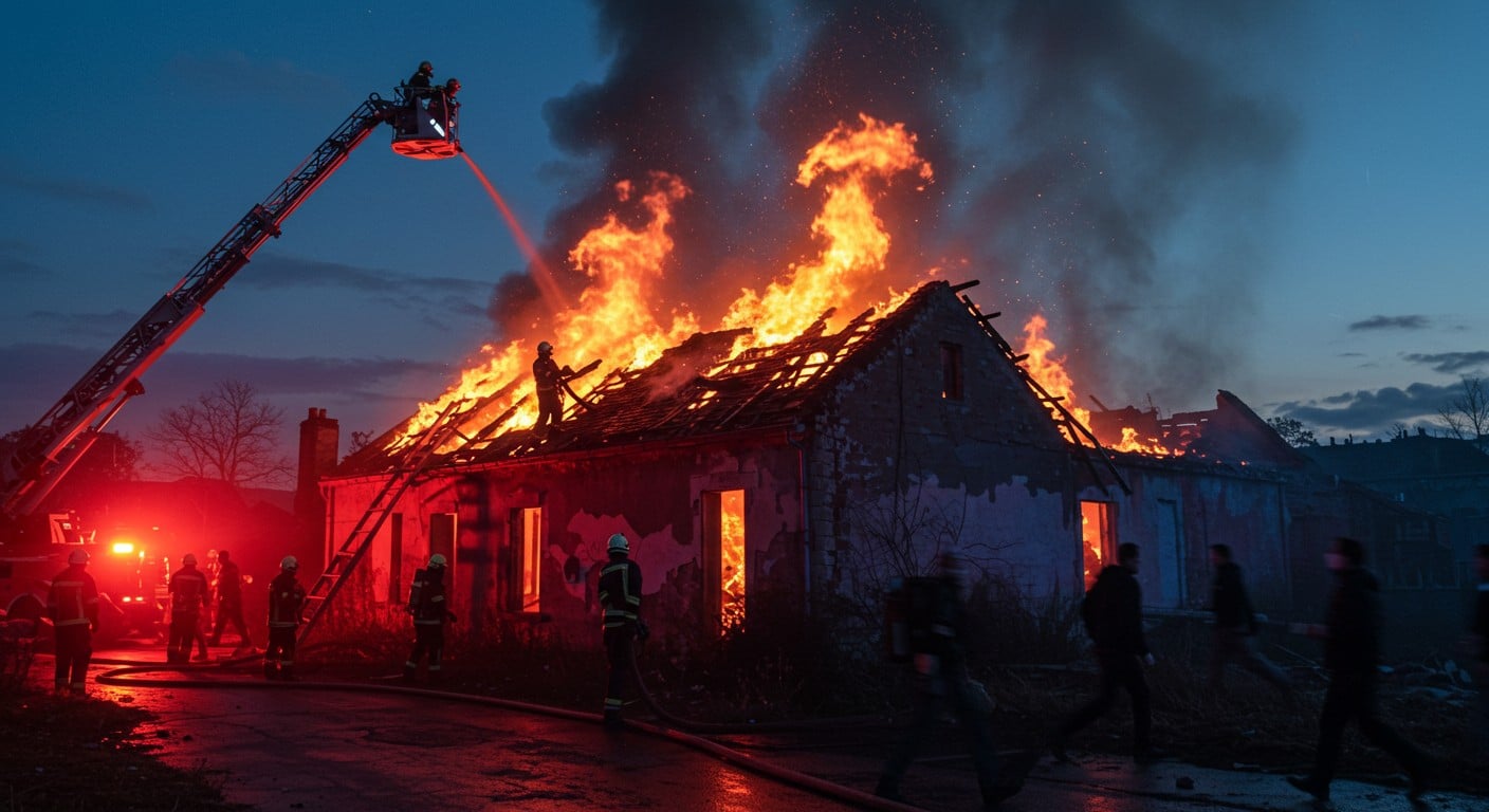 Un incendie suspect ravage un bâtiment à Crèvecœur-le-Grand. La gendarmerie lance un appel à témoins pour élucider les causes. Découvrez les détails.