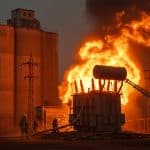 Incendie à Gargenville : Impact sur la Cimenterie Calcia