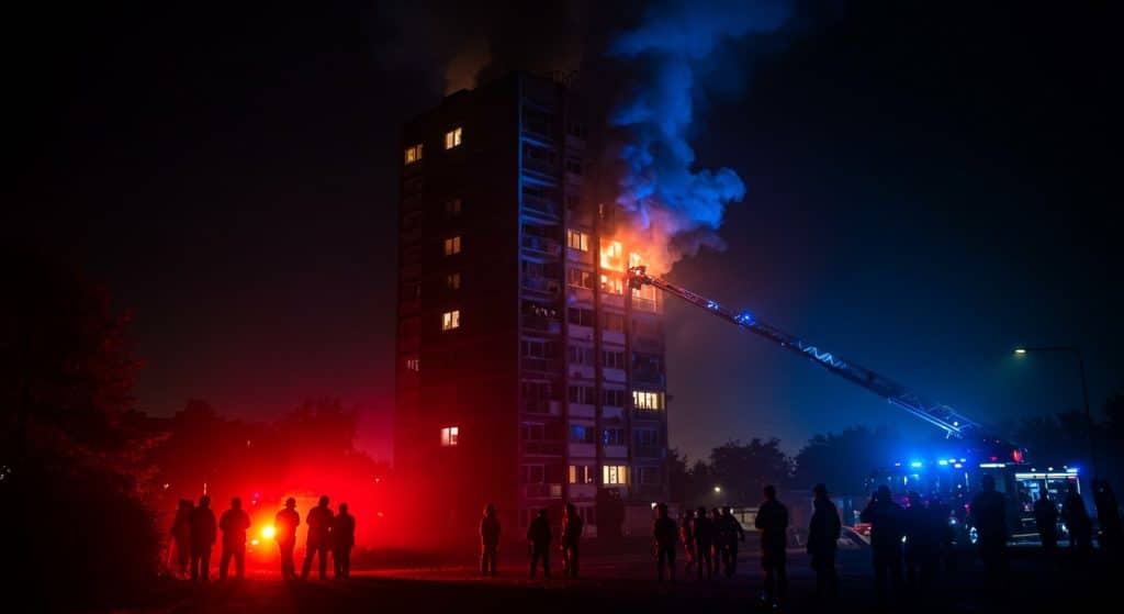 Incendie à Sevran : 8 Familles Touchées dans une Tour
