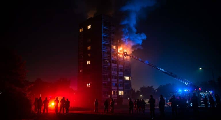 Incendie à Sevran : 8 Familles Touchées dans une Tour