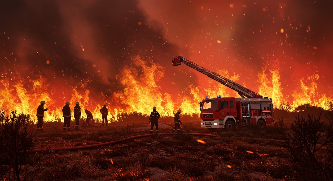 Un incendie ravage l’Aude, un camion de pompiers accidenté fait un blessé grave. Découvrez les détails de ce drame humain et environnemental.