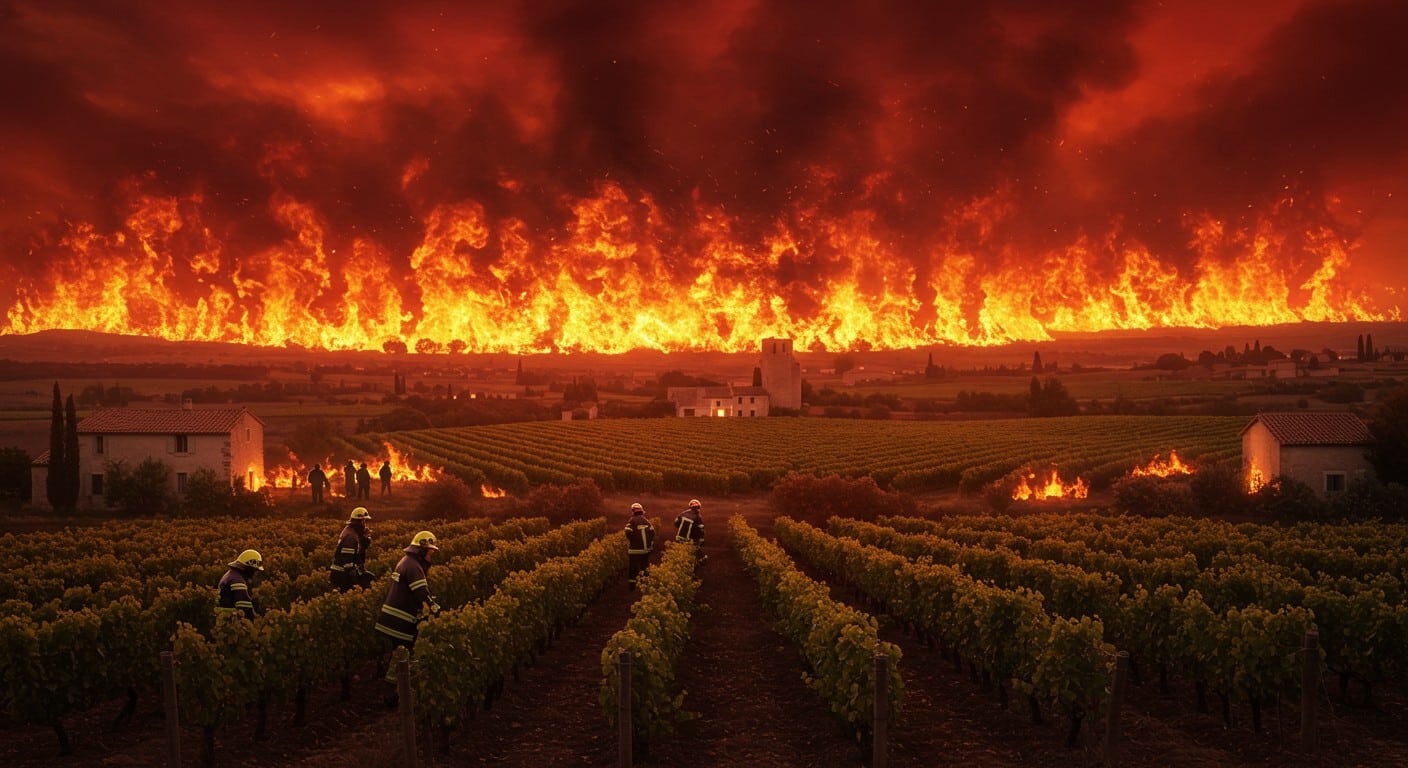Mégafeu dans l’Aude : 13 000 ha brûlés, villages touchés, solidarité en action. Découvrez l’ampleur de la catastrophe et ses impacts.