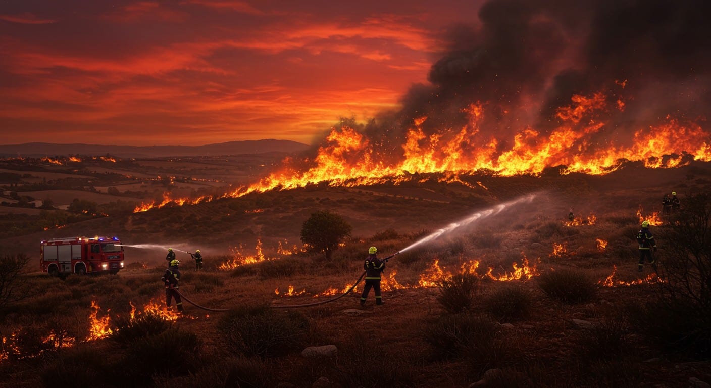 Un incendie ravage 11 000 hectares dans l’Aude, tuant une personne. Les pompiers luttent malgré des conditions météo rudes. Quelles solutions face à ce drame ?