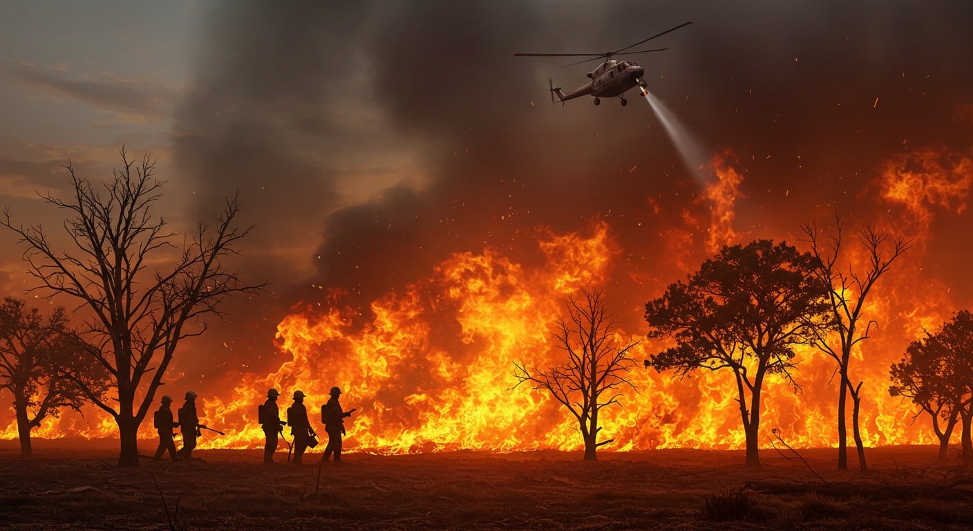 Incendie dévastateur dans l’Aude : 2400 ha brûlés, deux blessés graves. Les pompiers luttent sans relâche. Découvrez les détails de cette catastrophe.