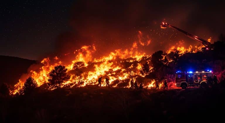 Incendie dans l’Aude : Les Pompiers Face à un Mégafeu