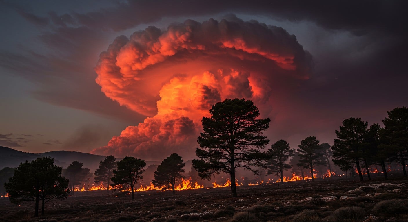 Un incendie ravage l’Aude, avec un pyrocumulus menaçant. Vent, chaleur et risques d’orages aggravent la situation. Découvrez pourquoi les prochains jours sont cruciaux.