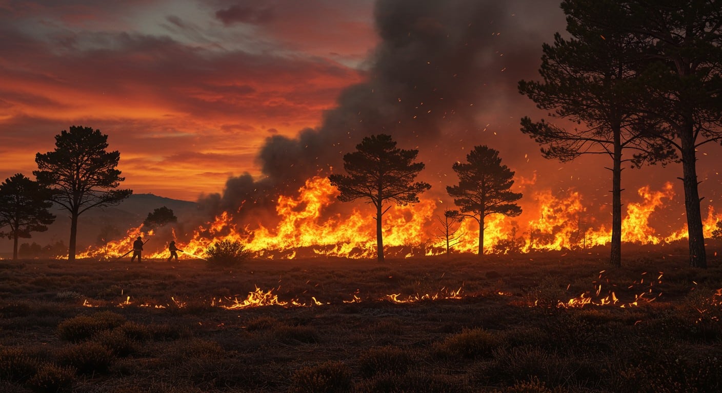 Incendie dévastateur dans l’Aude : 11 000 ha brûlés en 12h. Découvrez pourquoi le feu s’est propagé si vite et les défis des pompiers. Lisez la suite !