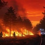 Incendie en Charente : 230 Hectares Détruits, TGV Perturbé