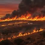 Incendie Près d’Athènes : Menace sur la Région