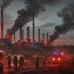 Incendie Seveso à Lédenon : Confinement et Risques Chlorés