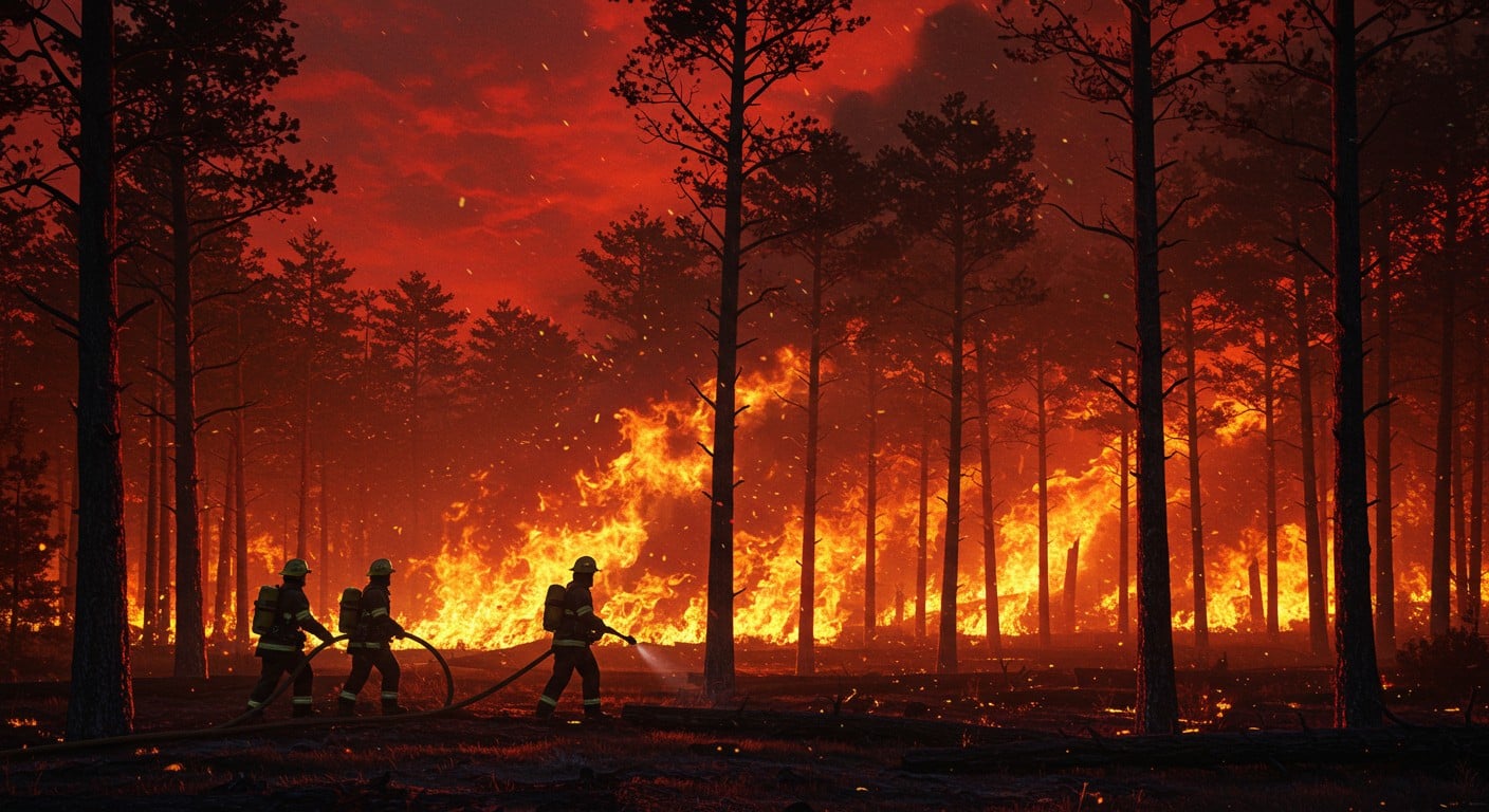 343 000 ha brûlés en Espagne en 2025, un record alarmant. Découvrez l’impact des incendies et les réponses face à cette crise climatique.