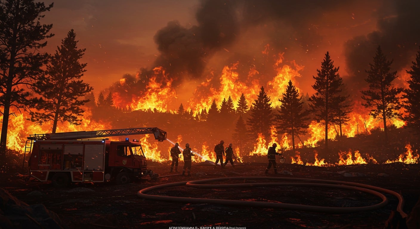 Incendies dévastateurs en Espagne et Portugal : deux pompiers tués, des hectares ravagés. Découvrez l’ampleur de la crise et les mesures d’urgence.