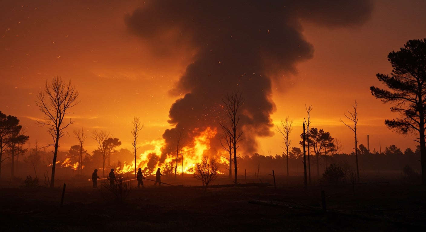 Incendies dévastateurs en Espagne et Portugal : 650 000 ha brûlés, impacts climatiques et humains. Découvrez l’ampleur de cette tragédie écologique.