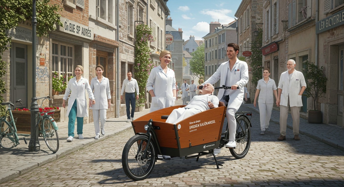 À Toul, des infirmières adoptent le vélo-cargo pour leurs tournées, alliant santé, écologie et bien-être. Découvrez cette initiative inspirante !
