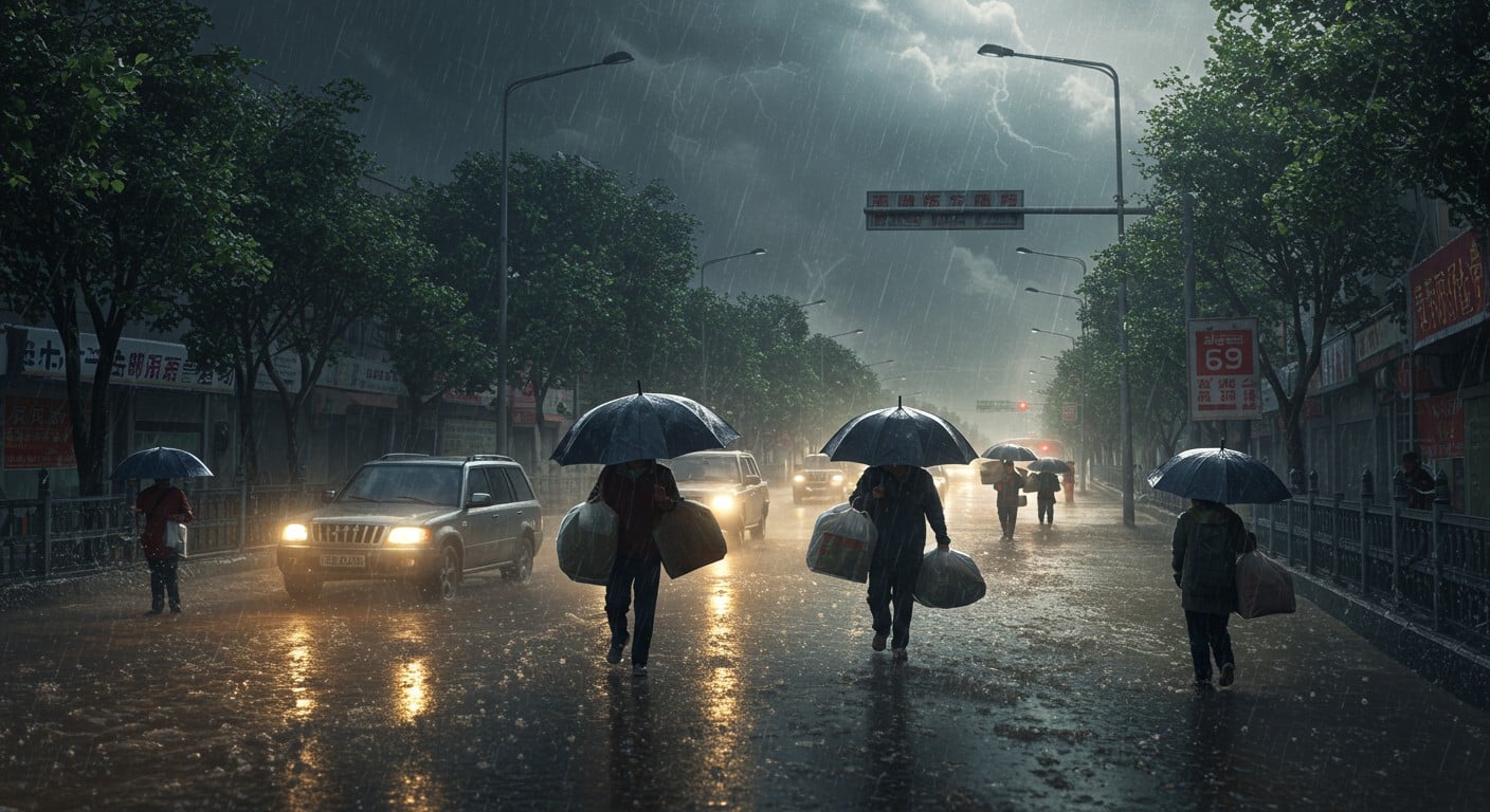 Pékin évacue 82 000 habitants face à des pluies torrentielles. Quels sont les enjeux climatiques et humains derrière cette crise ? Découvrez l’analyse.
