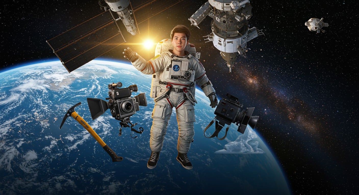 Inoxtag vise les étoiles après l’Everest et l’Atlantique. Découvrez ses projets ambitieux, de l’espace au cinéma, pour marquer l’histoire !