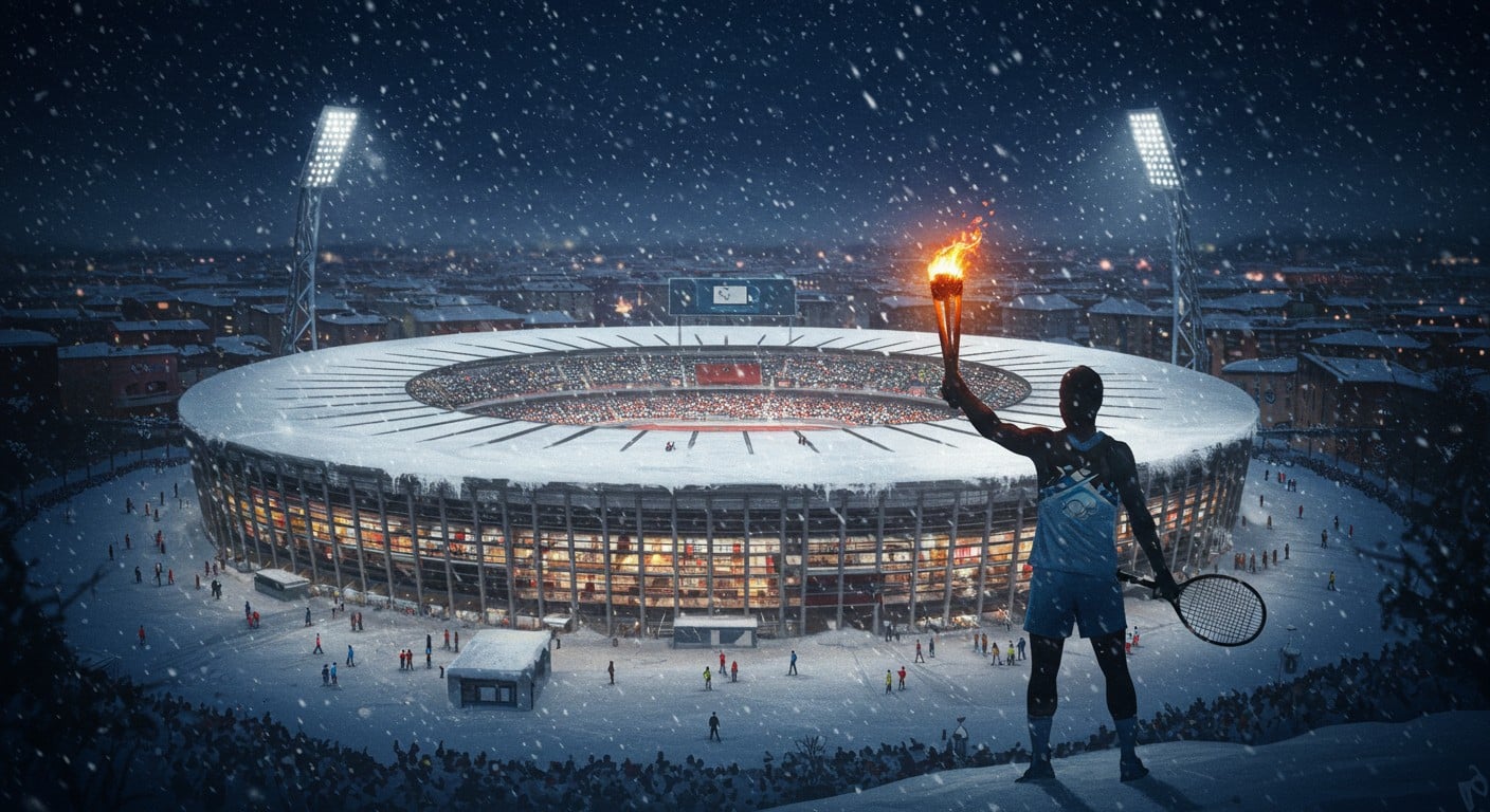 Jannik Sinner, n°1 mondial de tennis, favori pour allumer la vasque olympique à Milan 2026 ? Découvrez son parcours et son lien avec les JO d’hiver.