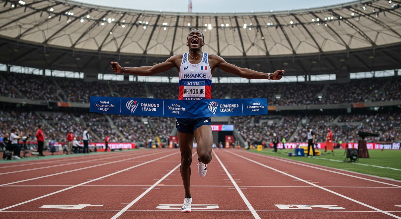 Jimmy Gressier remporte sa 1ère victoire en Ligue de Diamant sur 3 000 m à Zurich. Découvrez son exploit et les enjeux pour les Mondiaux 2025 !