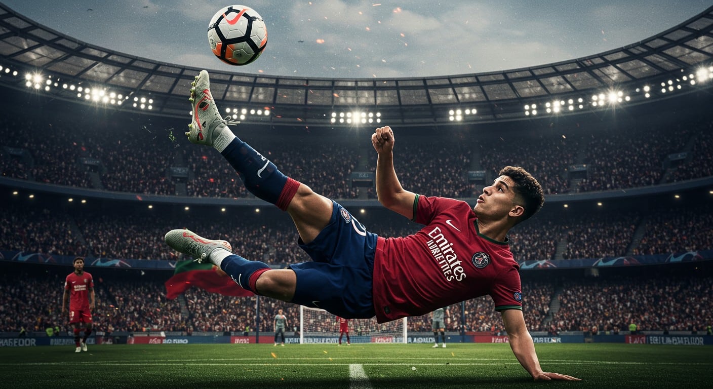 João Neves enflamme la Ligue 1 avec un triplé spectaculaire pour le PSG. Découvrez son exploit, ses buts incroyables et son impact au Portugal !