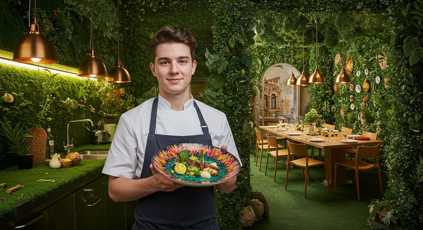 Jules, 20 ans, star de TikTok, lance un restaurant éphémère à Toulouse. Découvrez son parcours, son menu unique et son défi culinaire !