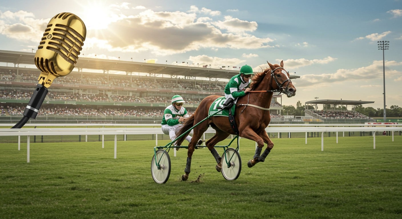 Julien Fébreau, voix de la F1, brille comme propriétaire de chevaux avec la victoire de New Success. Découvrez son parcours dans l'hippisme !