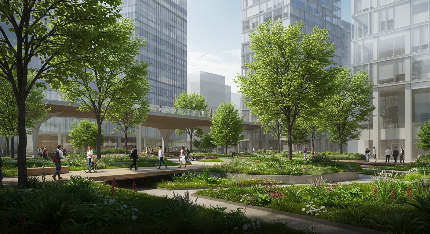 La Défense se métamorphose avec des espaces verts. Découvrez comment ce quartier d’affaires devient un havre de fraîcheur et d’écologie.