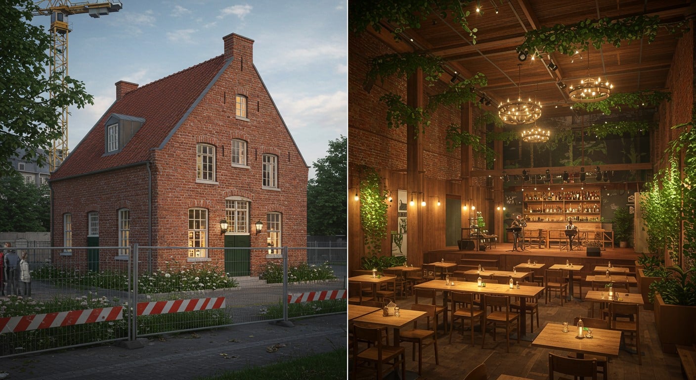 À Villeneuve-la-Garenne, la ferme Gallieni se transforme en restaurant bistronomique et salle de spectacle. Découvrez ce projet culturel unique !