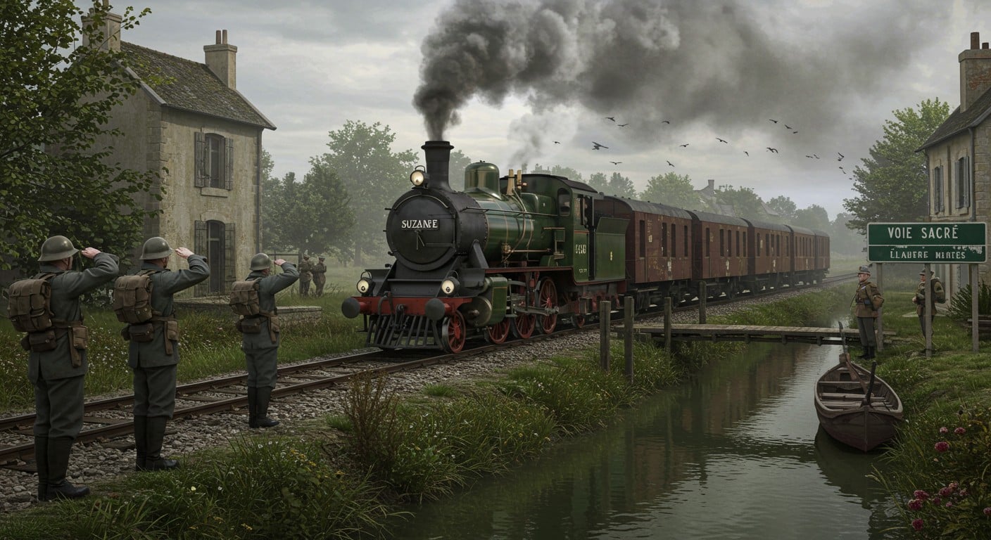 Embarquez à bord de la locomotive des Poilus à Bar-le-Duc pour un voyage historique lié à Verdun. Une expérience unique dans la Meuse !