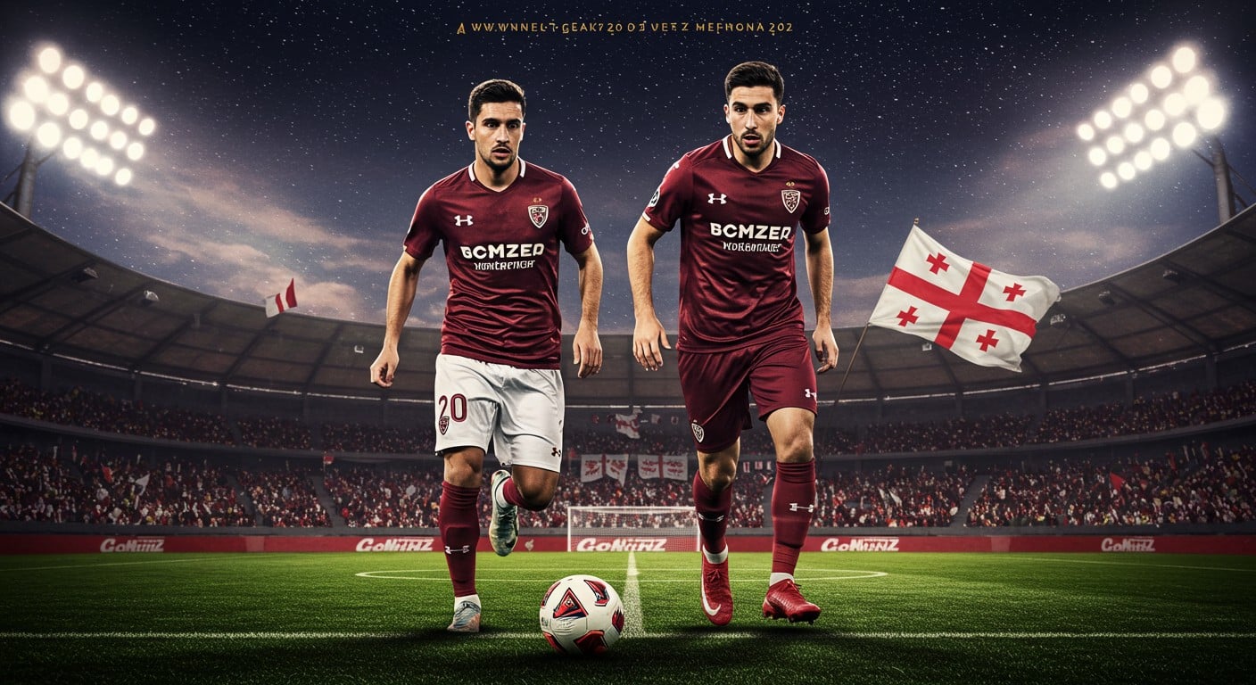 Découvrez comment Tsitaichvili et Abuachvili, talents géorgiens, transforment le FC Metz. Une filière prometteuse inspirée par Mikautadze !