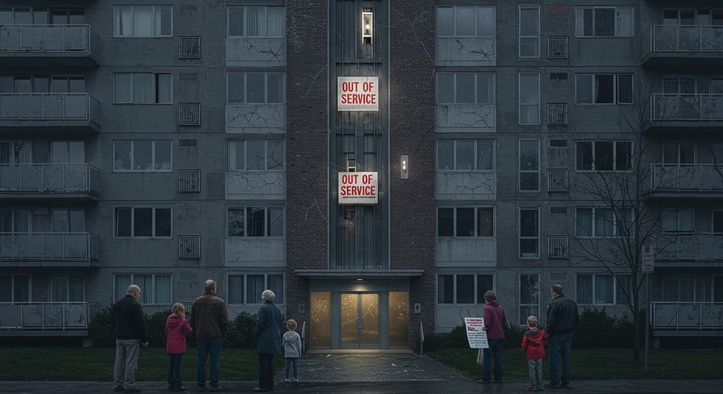 À La Verrière, les ascenseurs en panne depuis des semaines isolent les locataires. Découvrez leur quotidien bouleversé et les solutions envisagées.