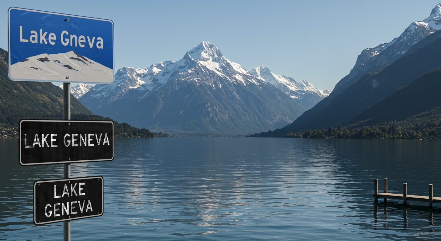 Le lac Léman devient "Lac de Genève" sur une appli cartographique. Une faille exploitée ? Découvrez les dessous de cette polémique et ses implications.