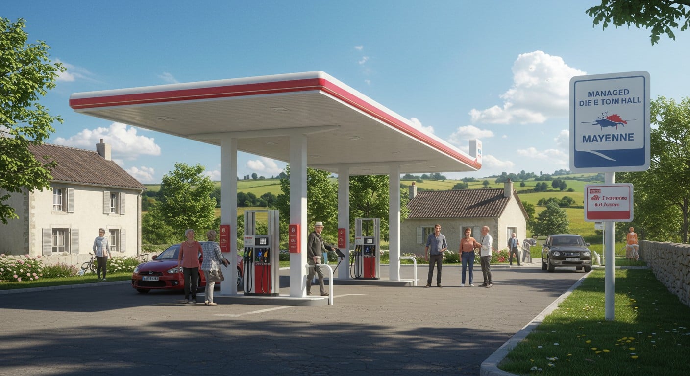 À Landivy, la station-service communale renaît et attire les automobilistes. Prix compétitifs, gestion locale : découvrez ce succès inattendu !
