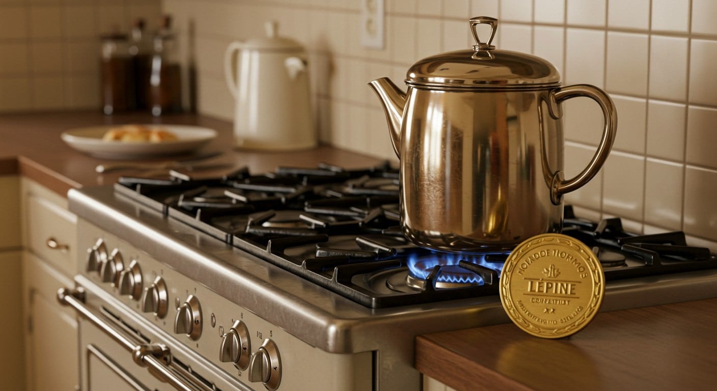Découvrez l’histoire de l’auto-thermos, ancêtre de la cocotte-minute, primé au concours Lépine, mais éclipsé par la concurrence.