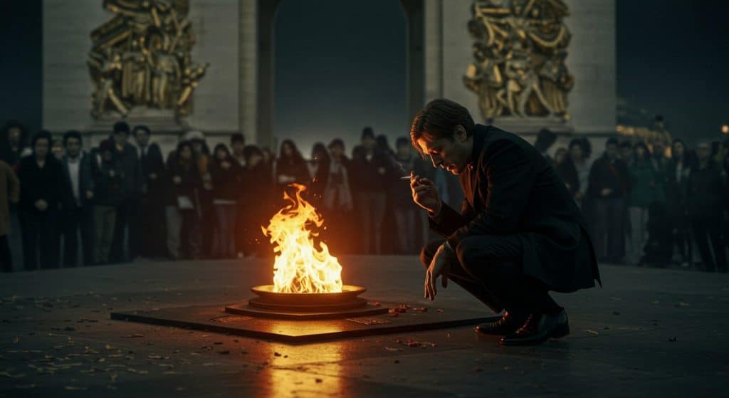 L’Homme et la Flamme : Scandale au Soldat Inconnu