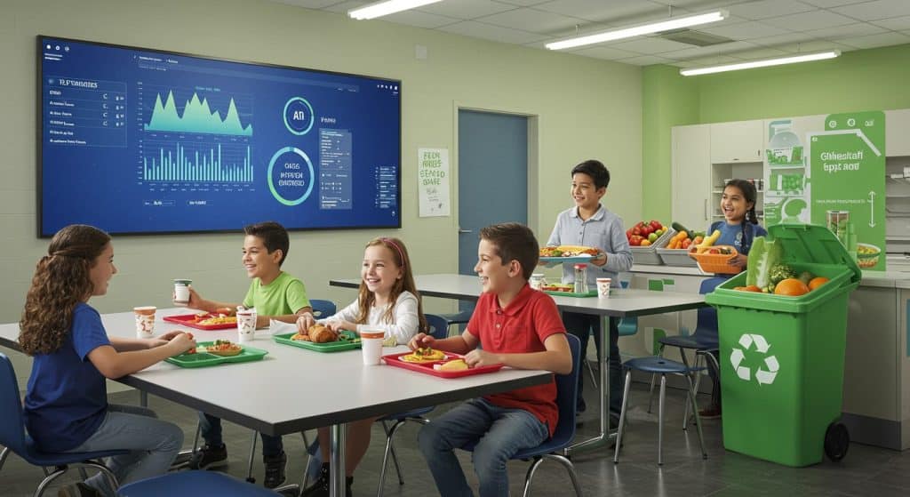 L’IA Contre le Gaspillage Alimentaire dans les Collèges