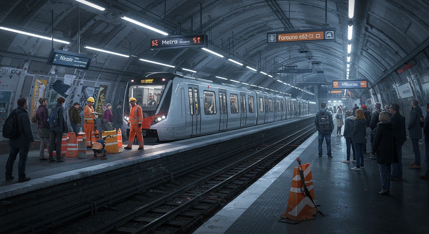 La ligne 8 du métro parisien ferme partiellement pour des travaux de modernisation. Découvrez pourquoi et comment cela prépare l’avenir du transport !