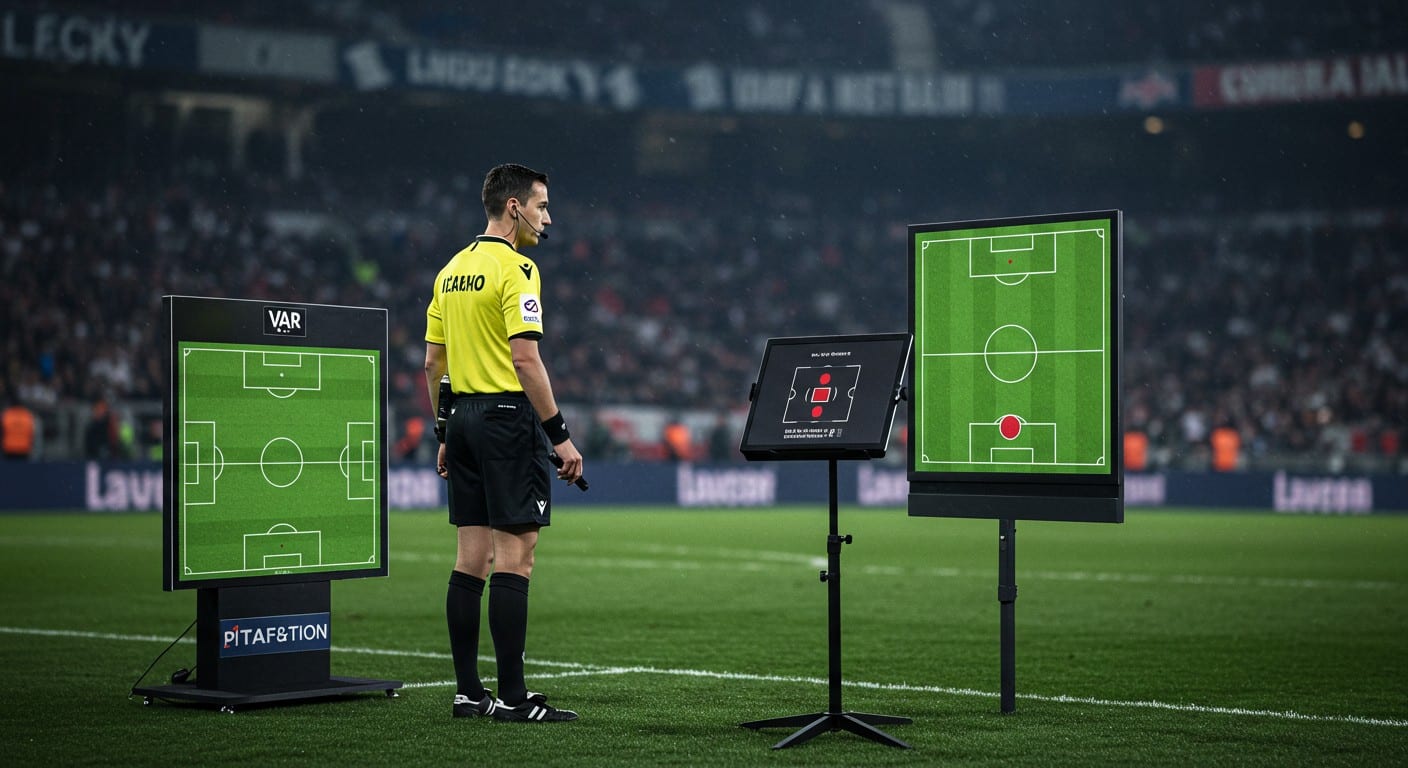 Les arbitres de Ligue 1 peuvent désormais solliciter le VAR eux-mêmes. Découvrez comment cette nouveauté pourrait changer le football français !