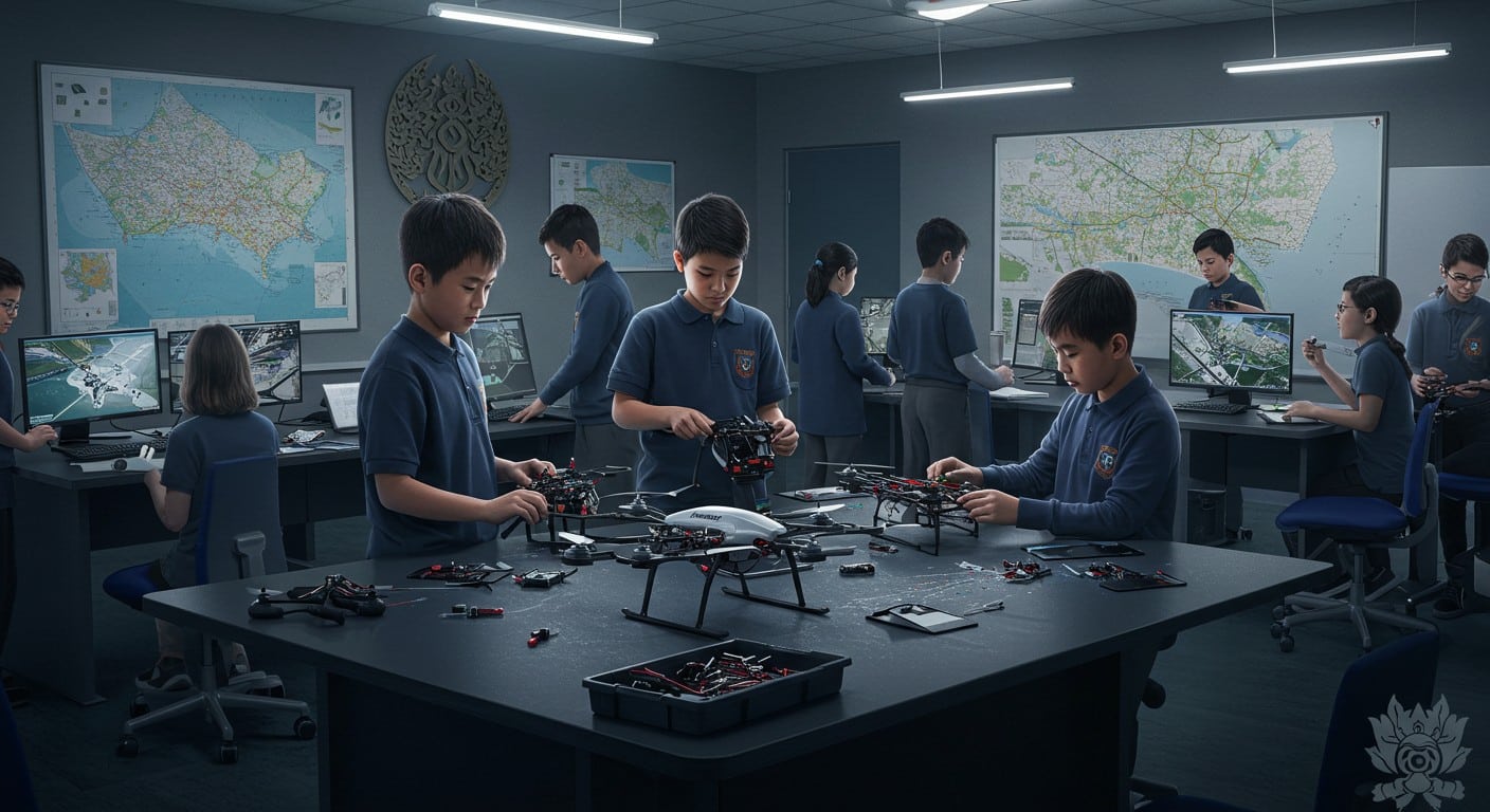 En Lituanie, les enfants dès 8 ans apprendront à construire et piloter des drones pour renforcer la défense nationale. Découvrez ce programme inédit !