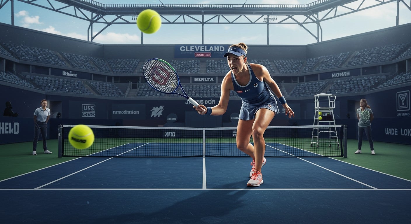 Loïs Boisson chute au 1er tour à Cleveland. Quels enjeux pour l’US Open ? Découvrez son parcours et les défis à venir.