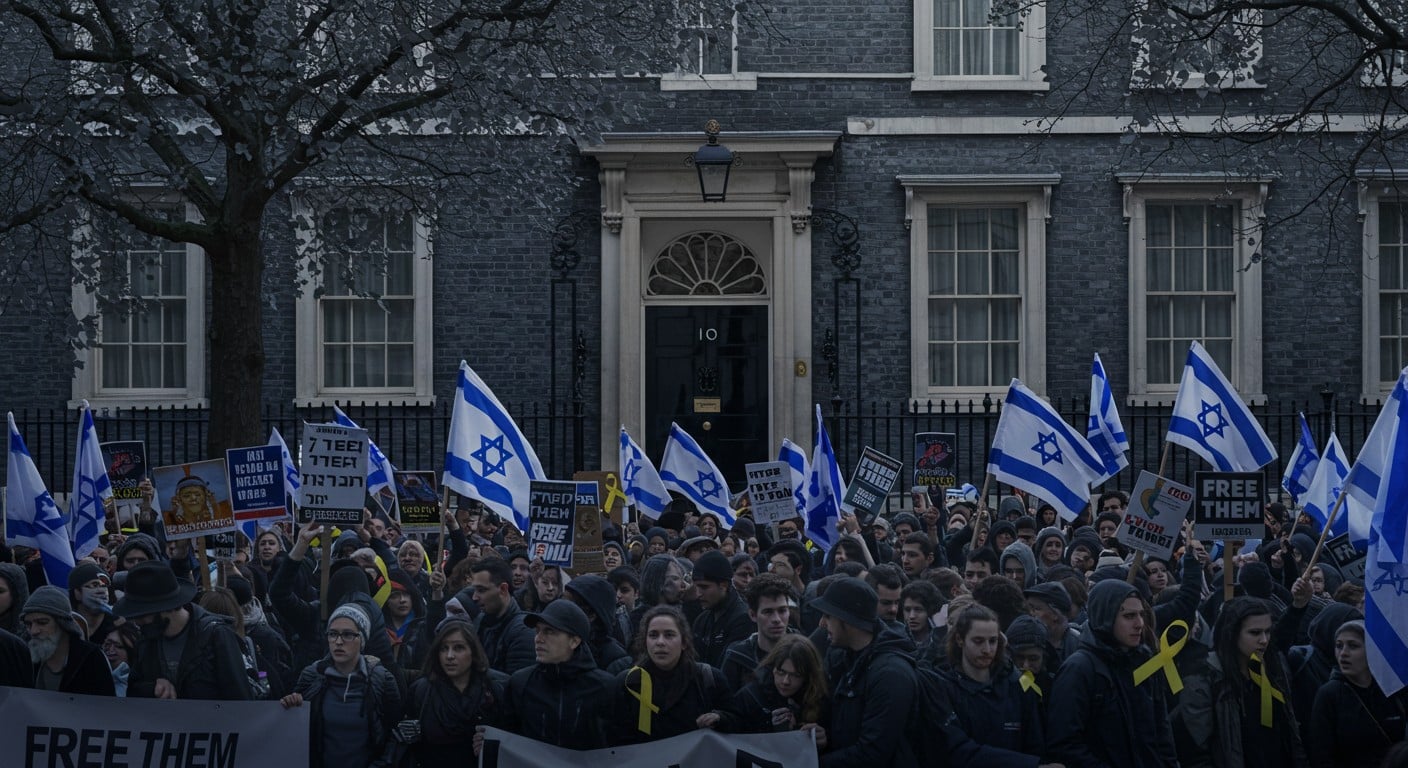 Des centaines de manifestants à Londres exigent la libération des otages à Gaza et s’opposent à la reconnaissance d’un État palestinien. Découvrez les enjeux.