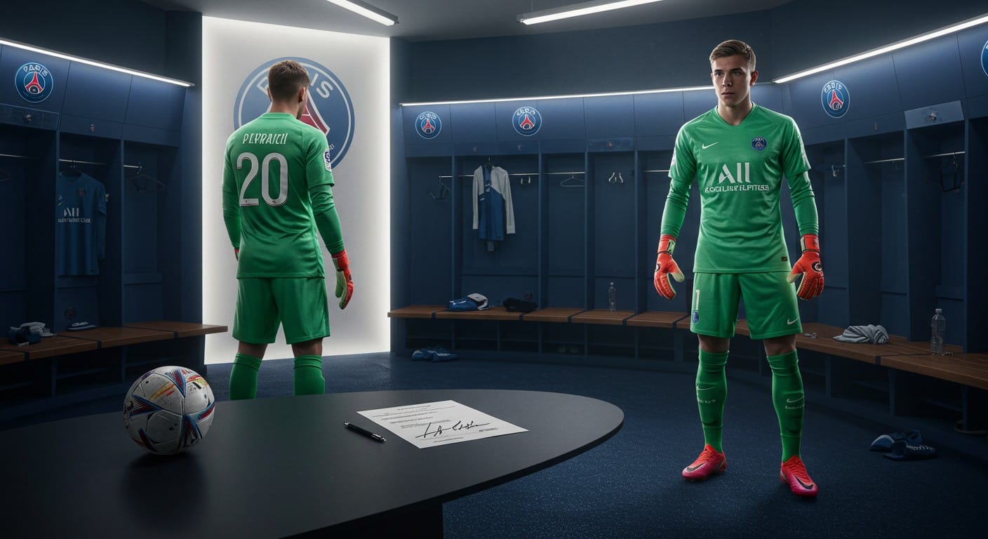 Lucas Chevalier rejoint le PSG pour 40M€ ! Découvrez les coulisses de son arrivée, son premier entraînement et son défi face à Donnarumma.