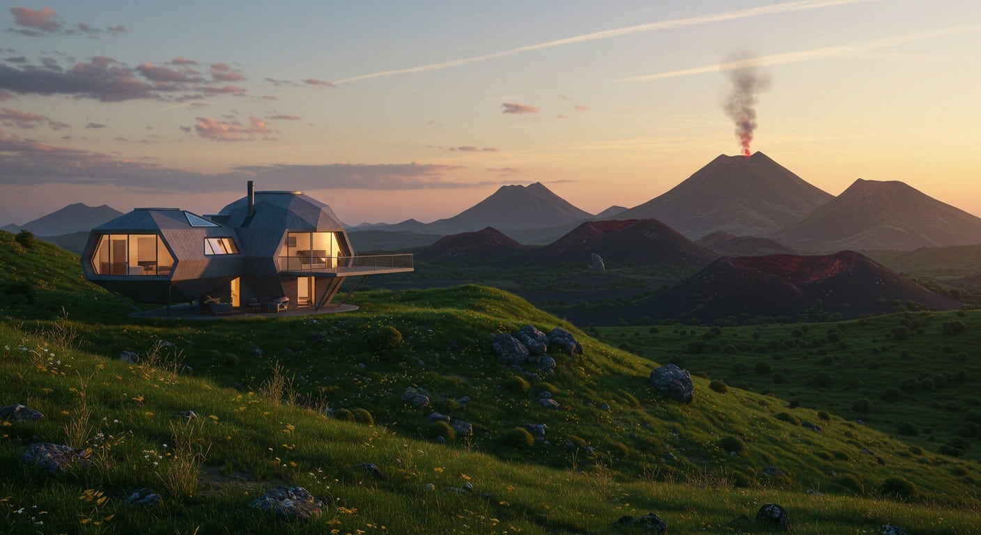 Découvrez la maison tournante de Vernines, un logement insolite en Puy-de-Dôme offrant une vue à 360° sur la chaîne des Puys. Réservez une expérience unique !