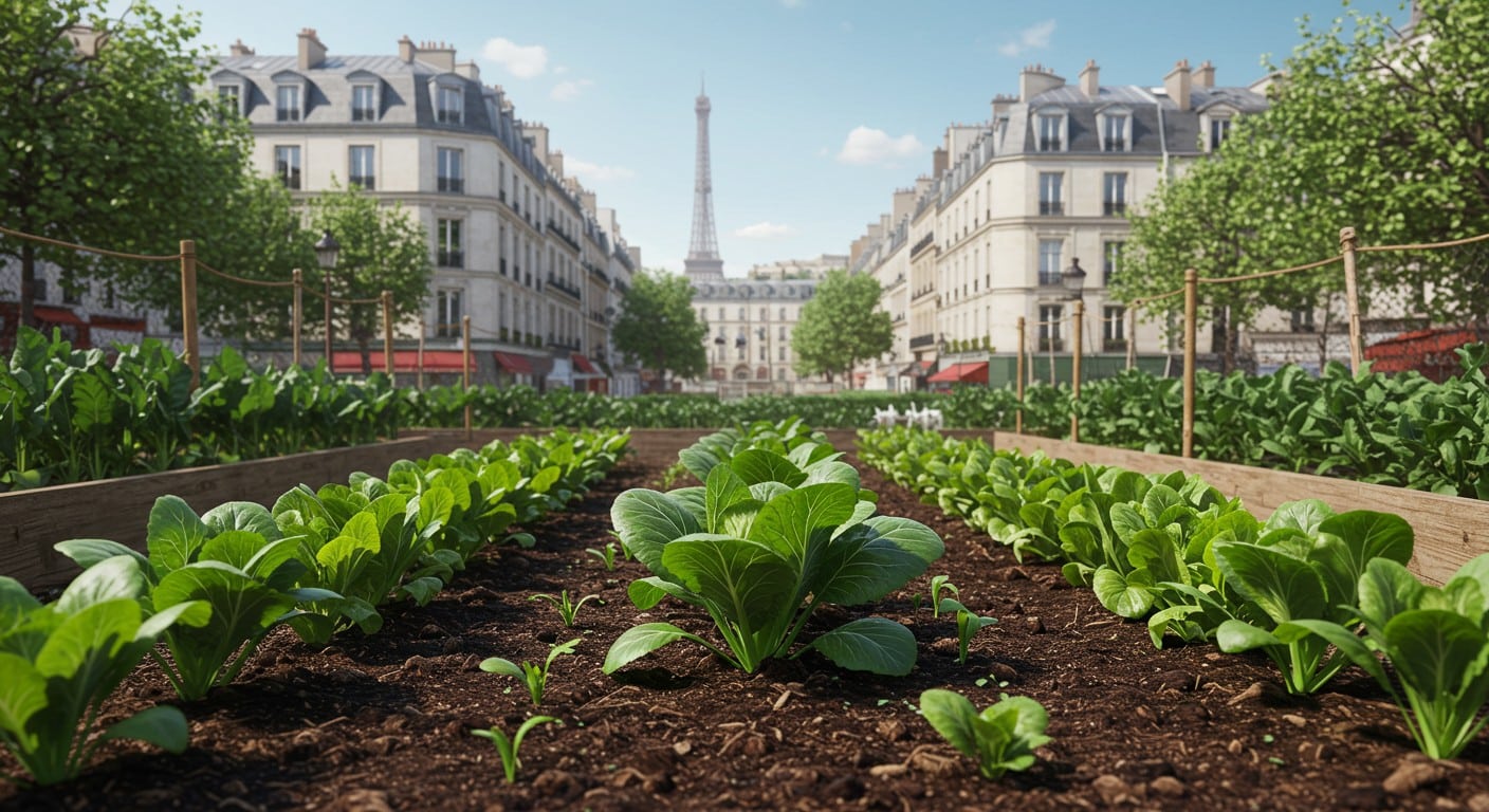 Les légumes cultivés à Paris sont-ils comestibles ? Découvrez si les sols urbains pollués permettent une agriculture saine et locale.