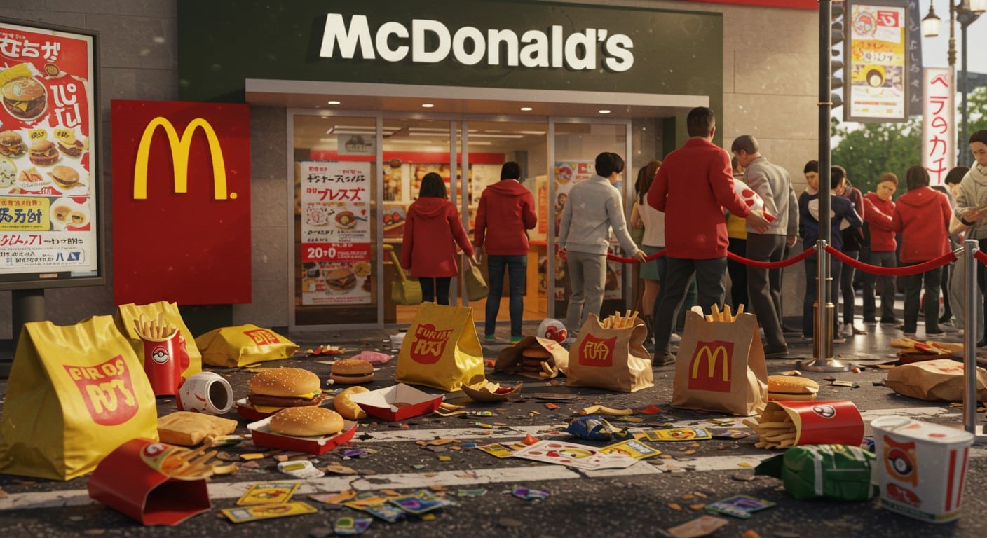 McDonald’s Japon s’excuse pour sa campagne Pokémon chaotique, marquée par des files d’attente et un gaspillage alimentaire. Découvrez les dessous de ce scandale.