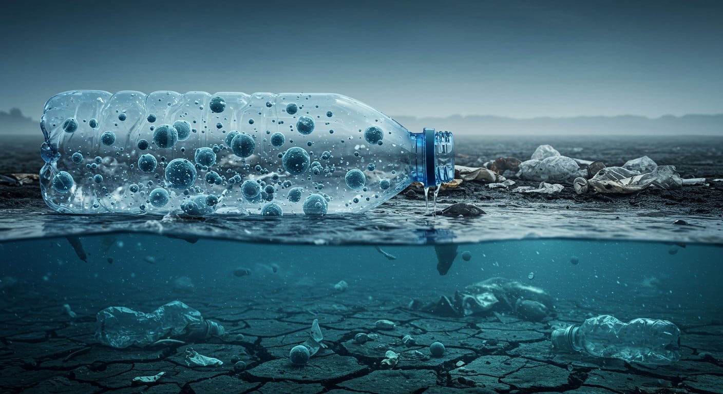 Découvrez l’enquête choc sur les microplastiques dans Contrex et Hépar. Des taux alarmants révélés, Nestlé dément. Quels risques pour la santé ?