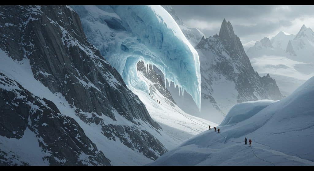 Mont-Blanc : Alpiniste Tué par un Sérac, Dangers en Hauteur