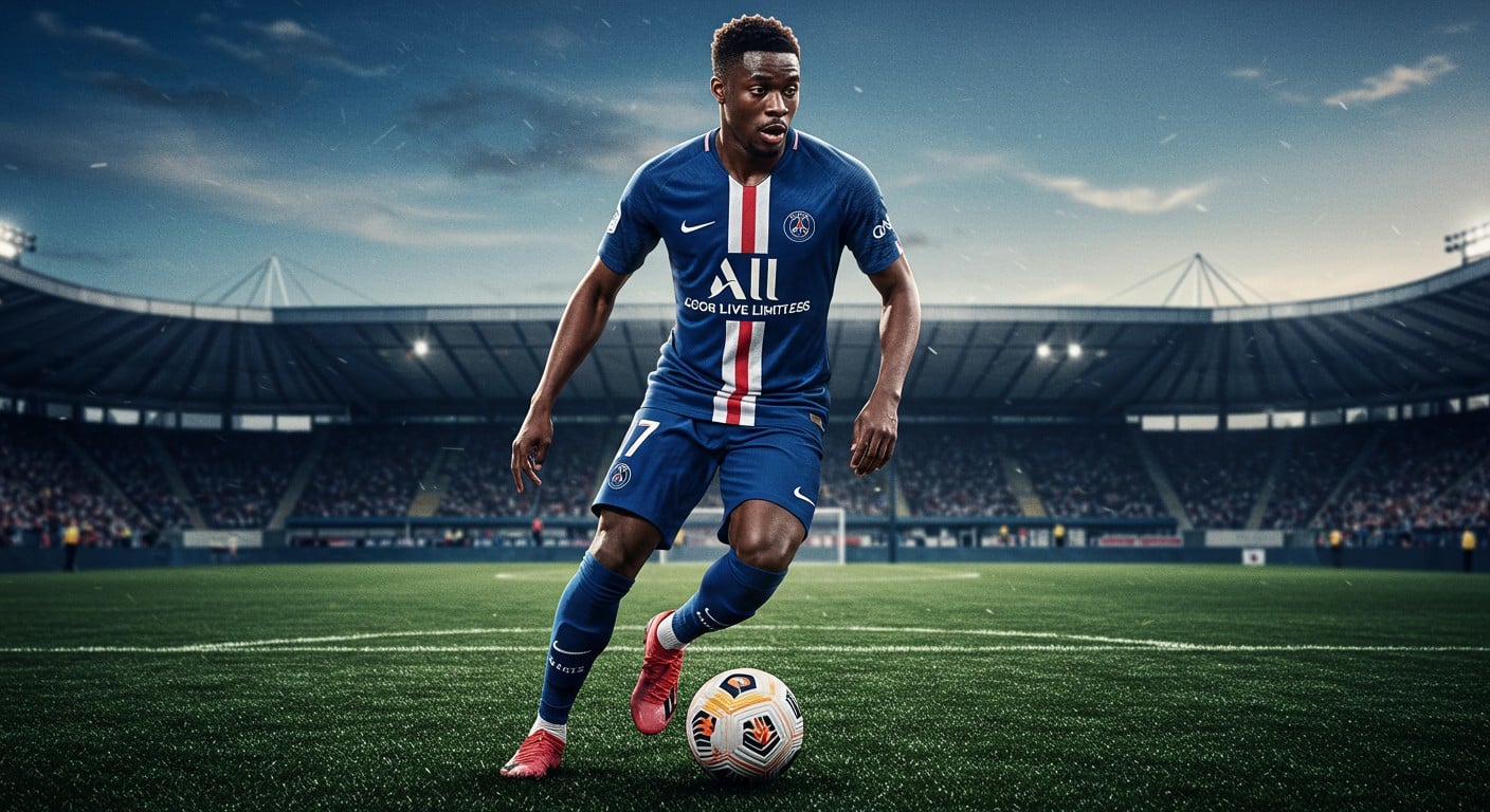 Moses Simon, star nigériane, rejoint le Paris FC pour marquer la Ligue 1. Découvrez son parcours et ses ambitions avant le choc face à Angers !